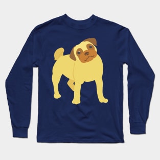 Adorable Pug Dog Long Sleeve T-Shirt